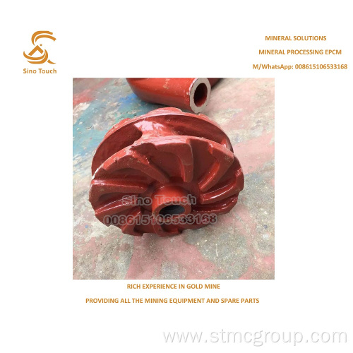 Abrasion Resistant Centrifugal Slurry Pump Impellers